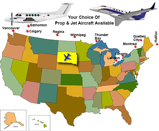 South Dakota Charter Flight Directory
